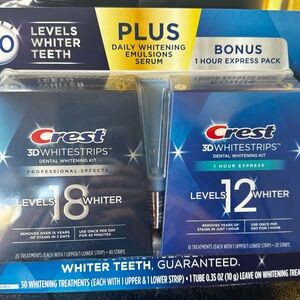 New in packaging teeth whitening strips